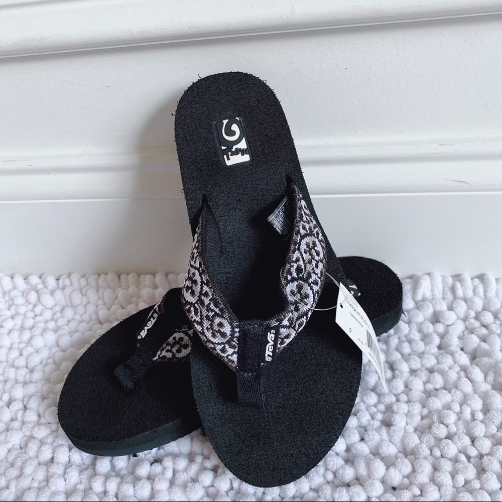 Teva with mush ii flip-flop companera black